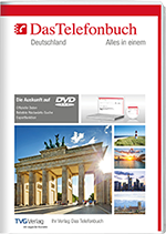 Das Telefonbuch DVD mit Rückwärtssuche - Netzwerkversion - Herbst/Winter 2021/22 