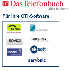 Das bundesweite Telefonbuch fr Ihre Telefonanlage mit CTi Software - Local 