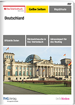 Das Telefonbuch und Gelbe Seiten Map&Route Netzwerkversion - Frhjahr/Sommer 2025 