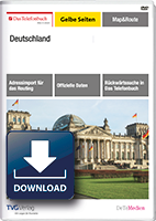 Das Telefonbuch und Gelbe Seiten Map&Route Downloadversion - Frühjahr/Sommer 2023 