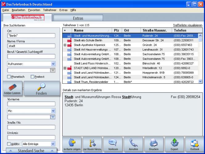 TVG Verlag Onlineshop | Das Telefonbuch Deutschland Downloadversion ...